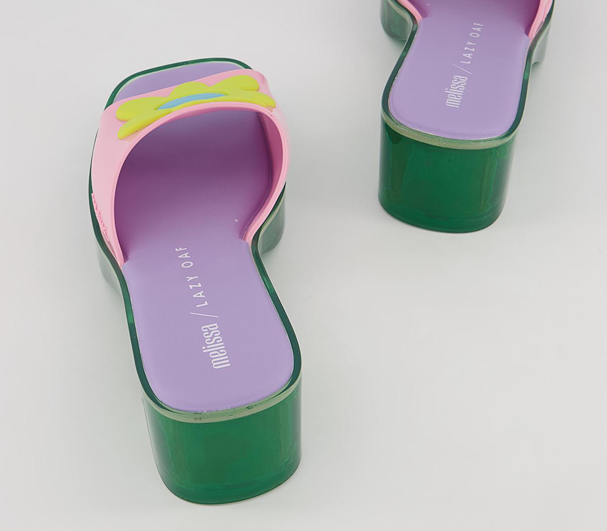 Melissa Melissa X Lazy Oaf Shape Sandals Melissa Melissa X Lazy Oaf Shape Sandals Pink Contrast