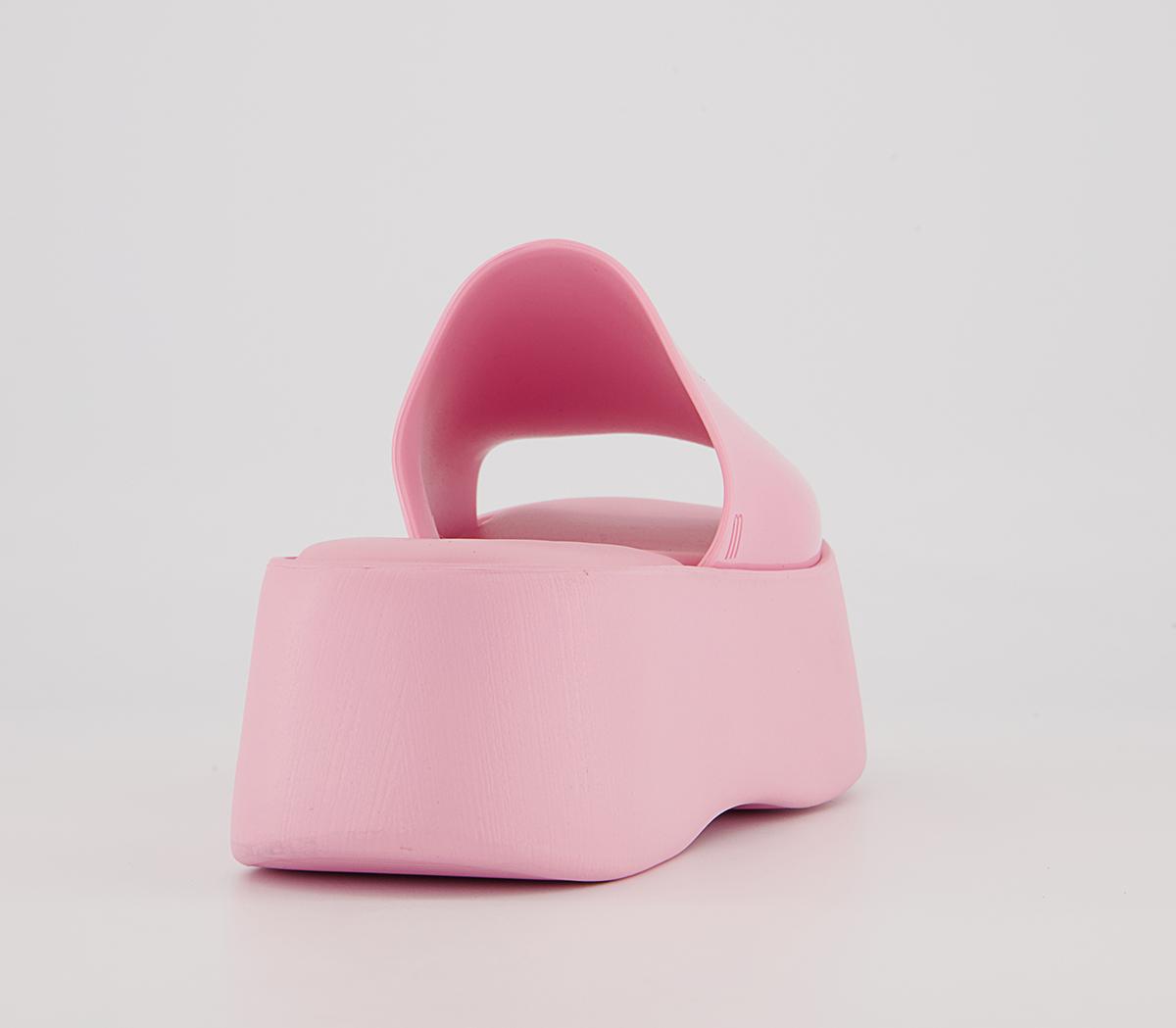 Melissa Becky Platform Slides Melissa Becky Platform Slides Baby Pink