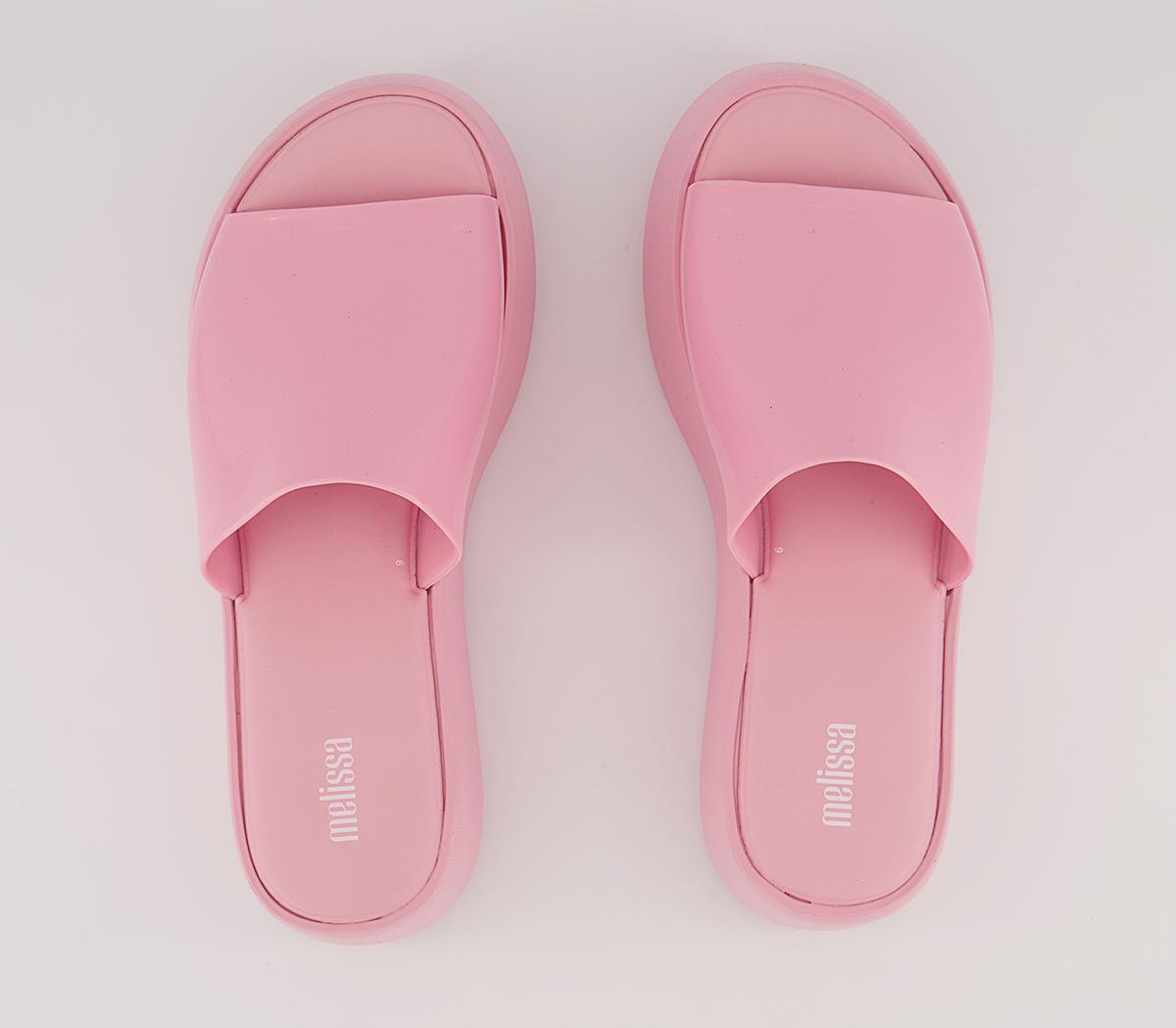 Melissa Becky Platform Slides Melissa Becky Platform Slides Baby Pink