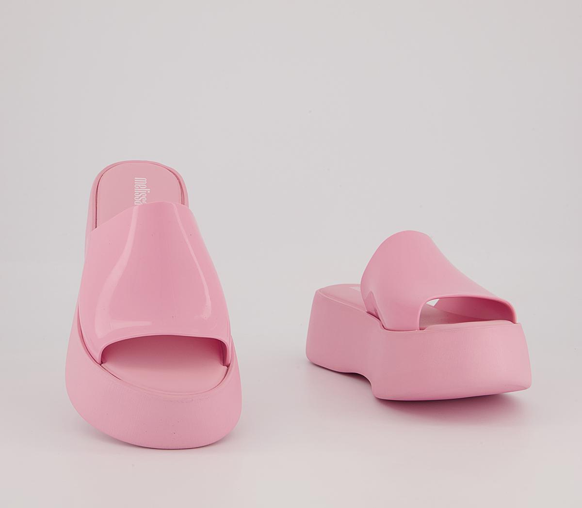 Melissa Becky Platform Slides Melissa Becky Platform Slides Baby Pink