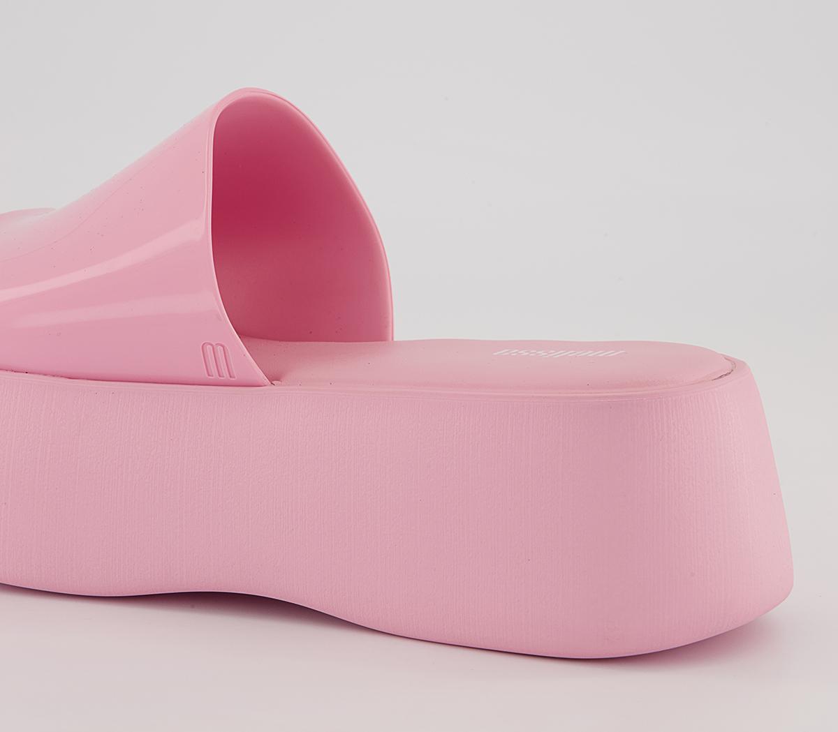 Melissa Becky Platform Slides Melissa Becky Platform Slides Baby Pink