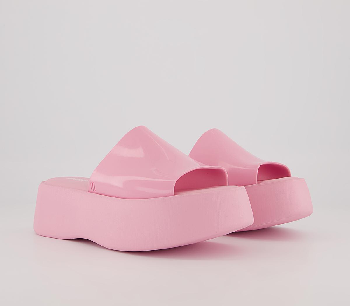 Melissa Becky Platform Slides Melissa Becky Platform Slides Baby Pink