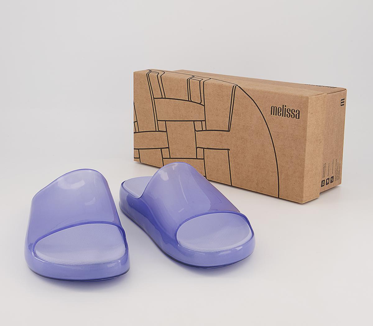 Melissa Cloud Sliders Melissa Cloud Sliders Blue Trans