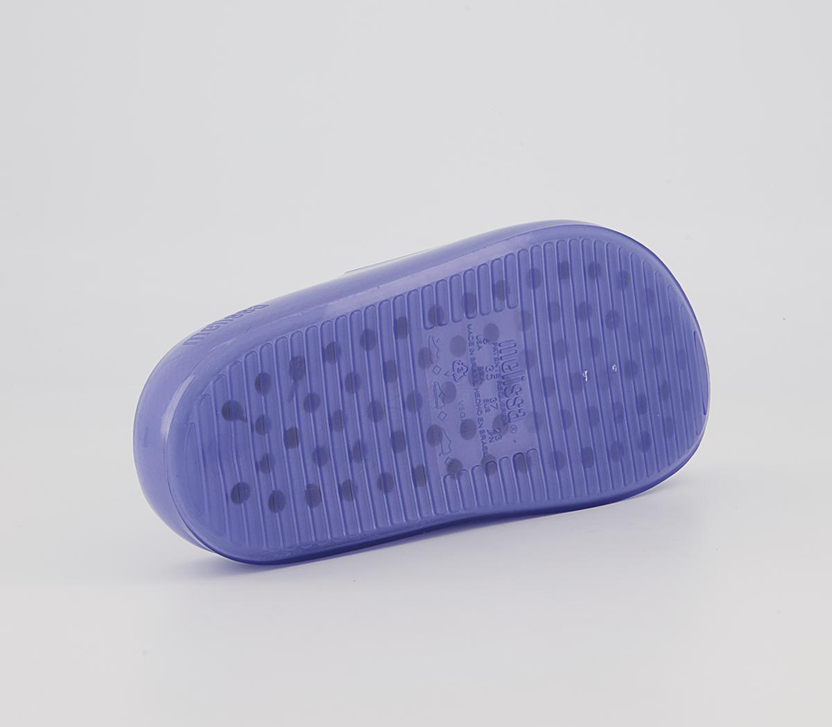 Melissa Cloud Sliders Melissa Cloud Sliders Blue Trans