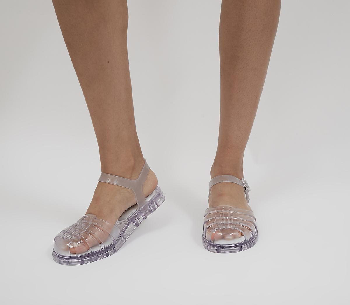 melissa clear sandals