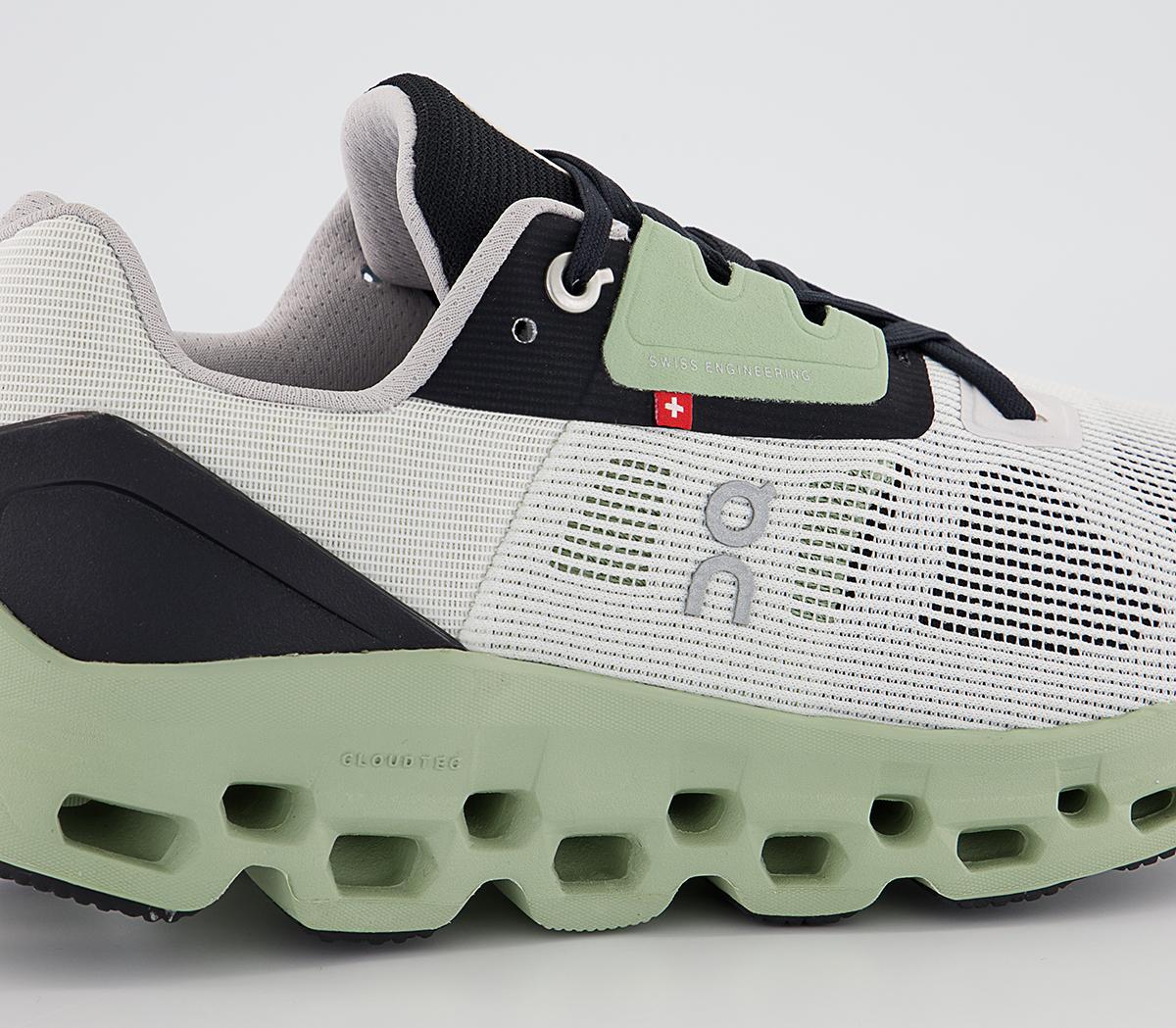 On Running Cloudstratus Trainers On Running Cloudstratus Trainers White Black