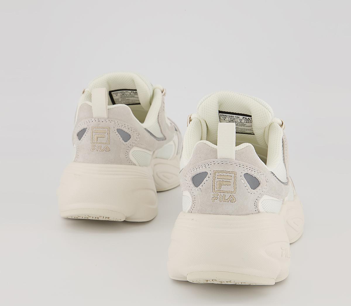 Fila Hypercube Trainers Fila Hypercube Trainers Snow White Grey