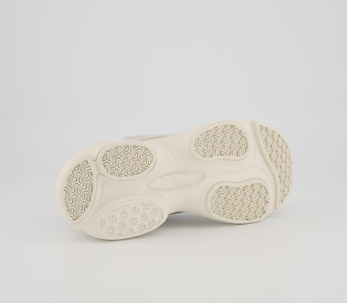 Fila Hypercube Trainers Fila Hypercube Trainers Snow White Grey