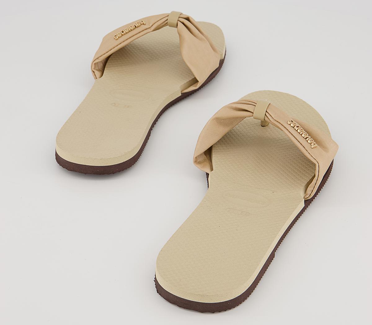 HavaianasYou St Tropez Lush SlidersSand Grey