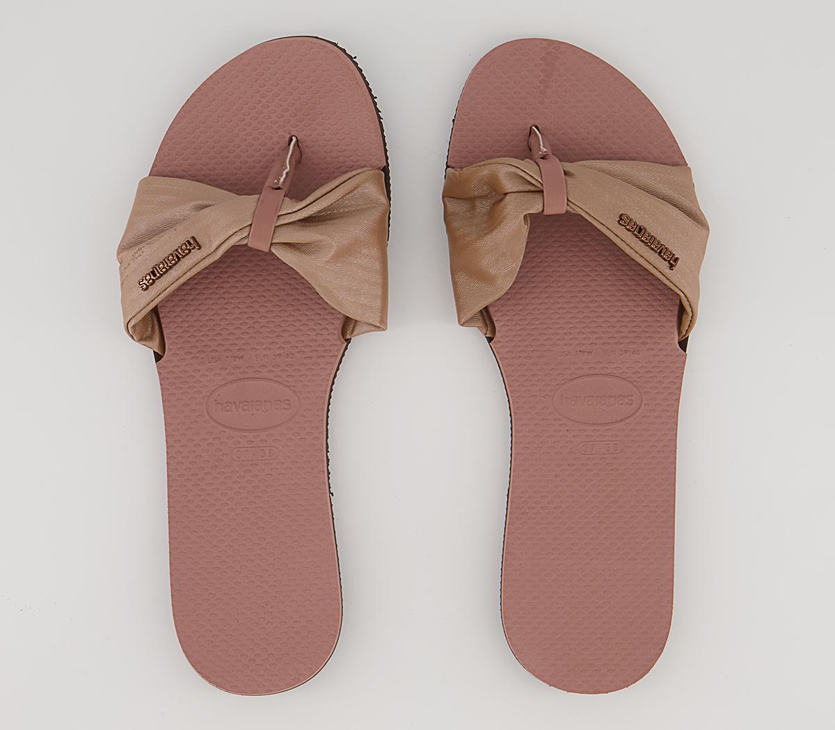 Havaianas You St Tropez Lush Sliders Havaianas You St Tropez Lush Sliders Crocus Rose