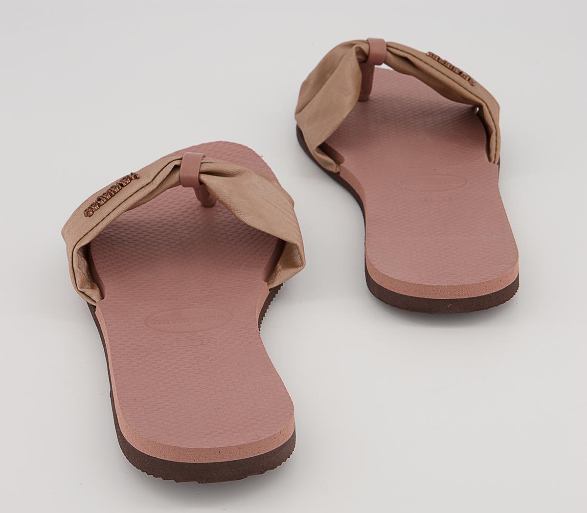 Havaianas You St Tropez Lush Sliders Havaianas You St Tropez Lush Sliders Crocus Rose