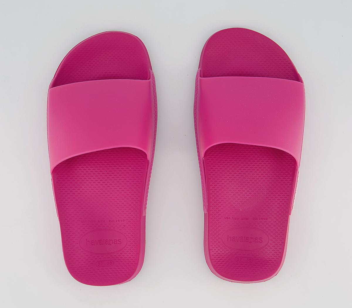 Havaianas Classic Sliders Havaianas Classic Sliders Pink Electric