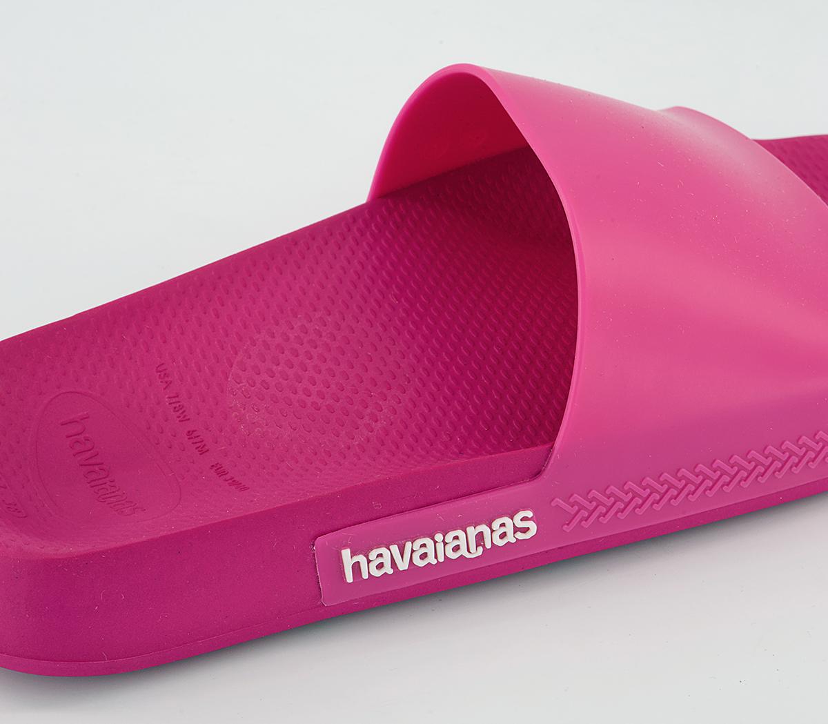 Havaianas Classic Sliders Havaianas Classic Sliders Pink Electric