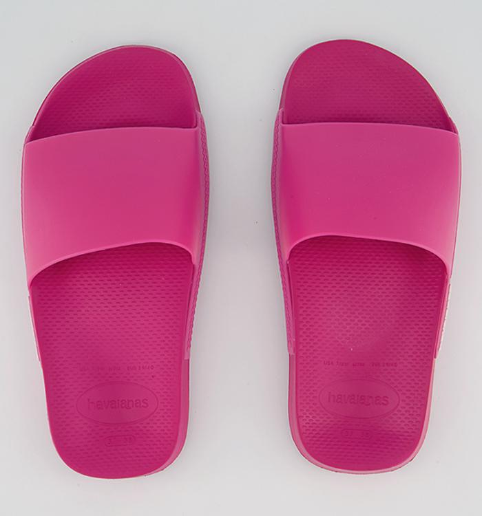 Havaianas Classic Sliders Pink Electric