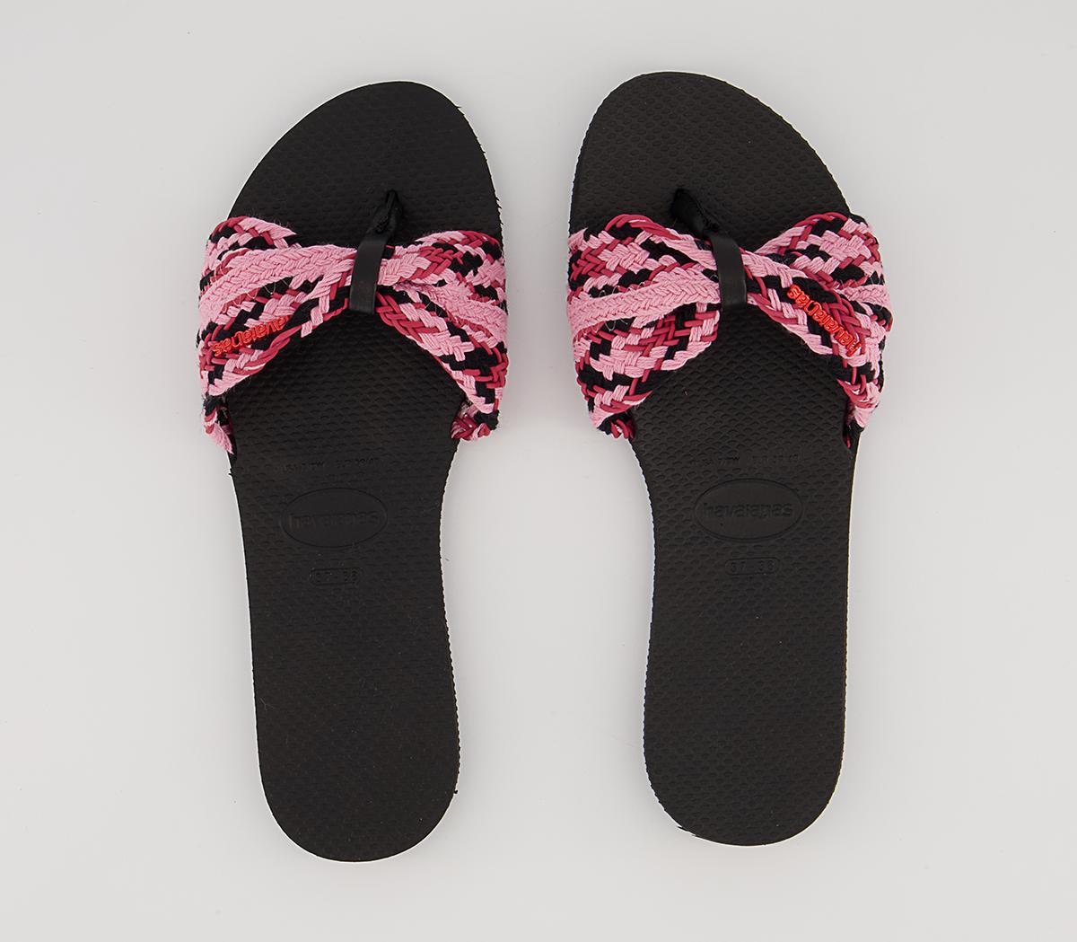 HavaianasYou St Tropez Mesh Sliders HavaianasYou St Tropez Mesh SlidersBlack
