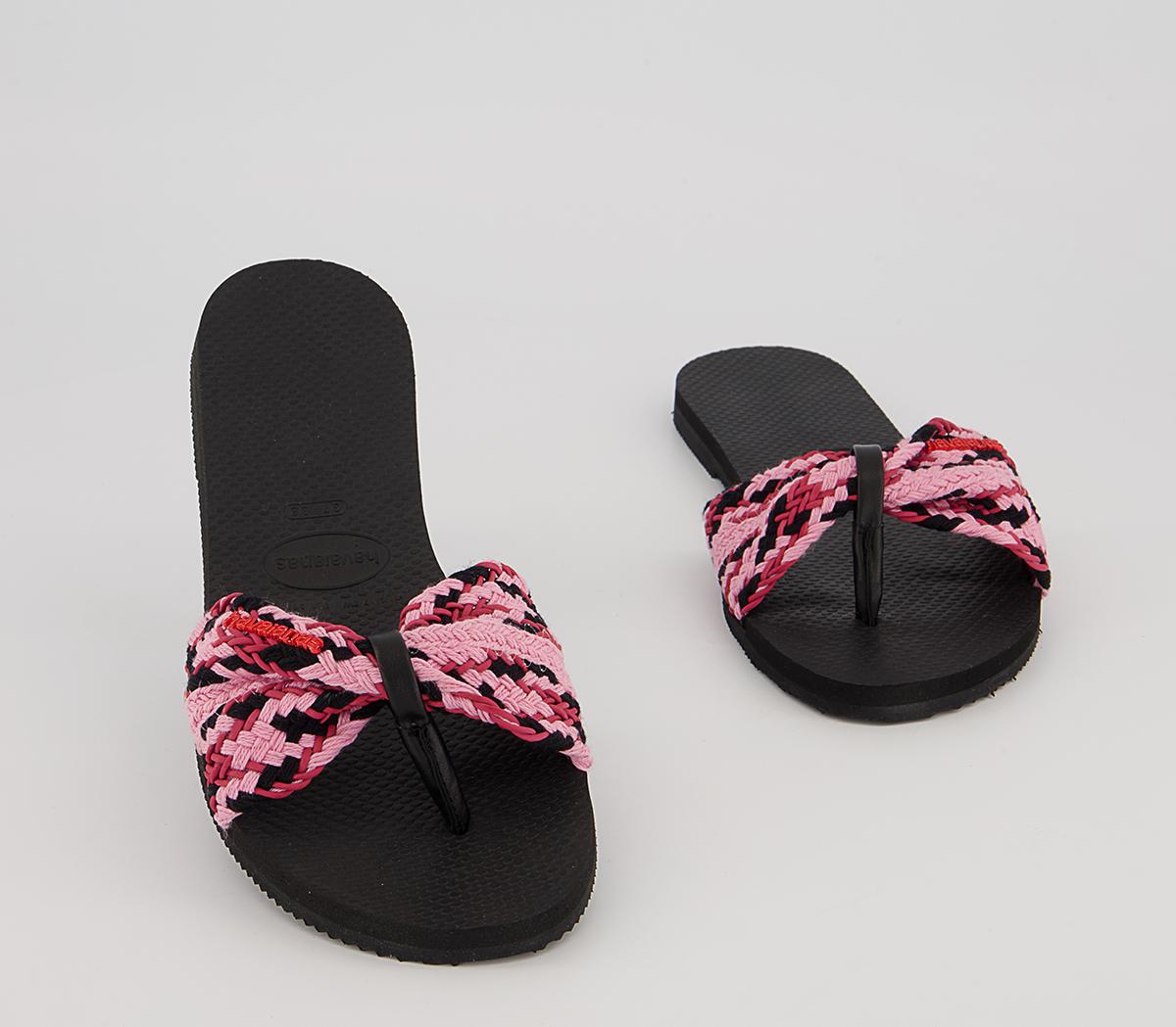 HavaianasYou St Tropez Mesh Sliders HavaianasYou St Tropez Mesh SlidersBlack