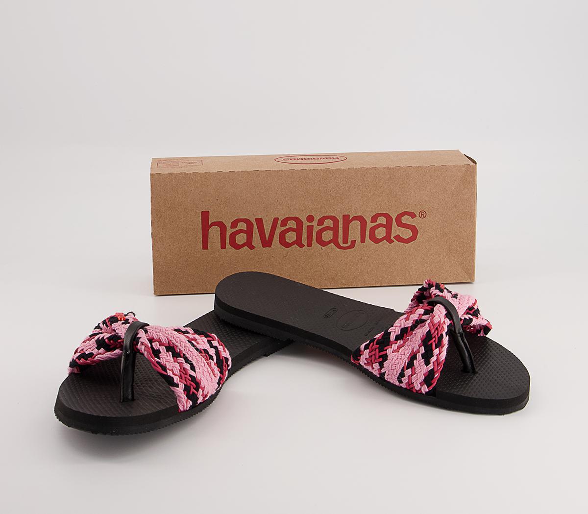 HavaianasYou St Tropez Mesh Sliders HavaianasYou St Tropez Mesh SlidersBlack