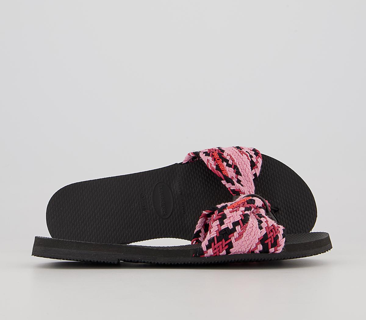 HavaianasYou St Tropez Mesh Sliders HavaianasYou St Tropez Mesh SlidersBlack