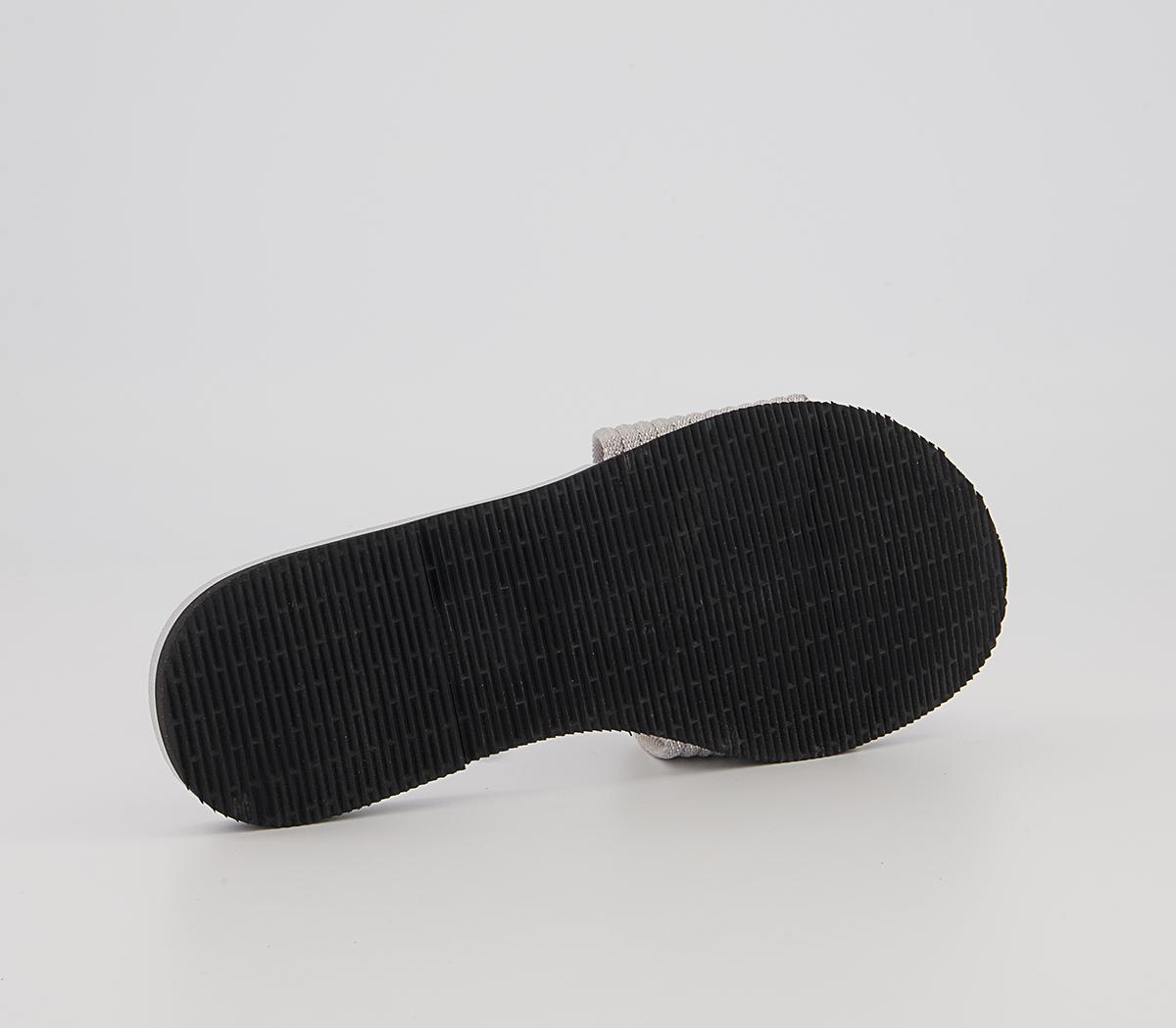 Havaianas You Malta Metallic Sliders Havaianas You Malta Metallic Sliders Grey