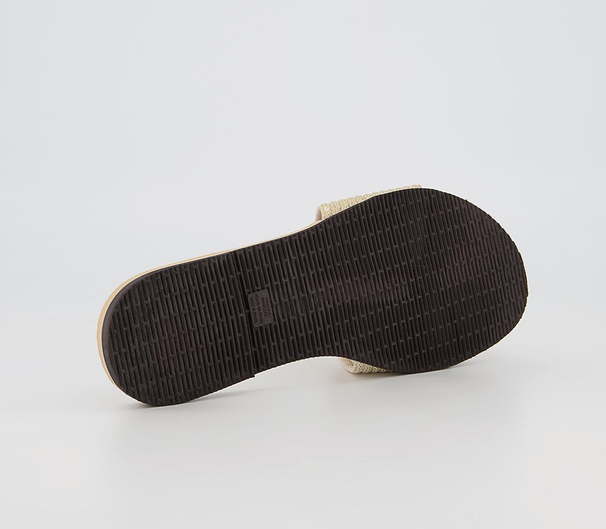 Havaianas You Malta Metallic Sliders Havaianas You Malta Metallic Sliders Golden