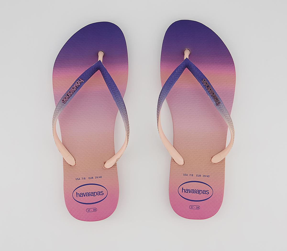 HavaianasSlim Gradient Sunset Flip FlopsBallet Rose