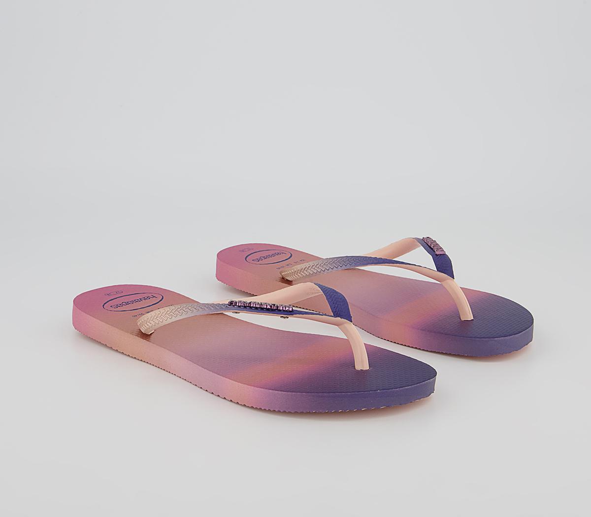 HavaianasSlim Gradient Sunset Flip FlopsBallet Rose