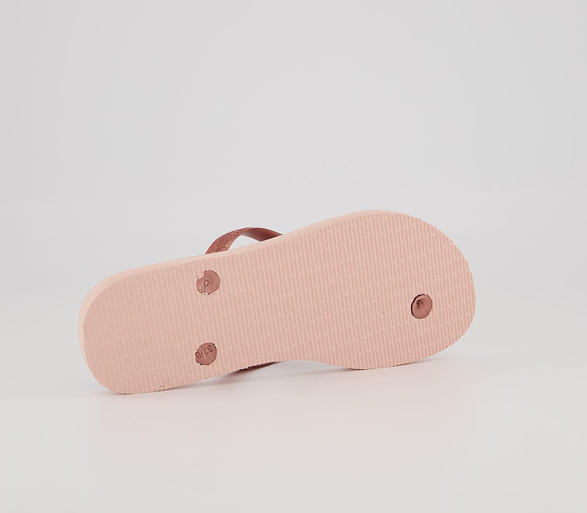 Havaianas Slim Iridescent Flip Flops Havaianas Slim Iridescent Flip Flops Ballet Rose