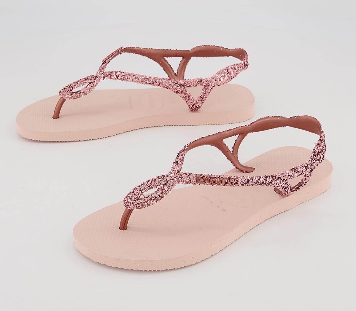 Havaianas Luna Premium II Flip Flops Havaianas Luna Premium II Flip Flops Ballet Rose Pink Retro