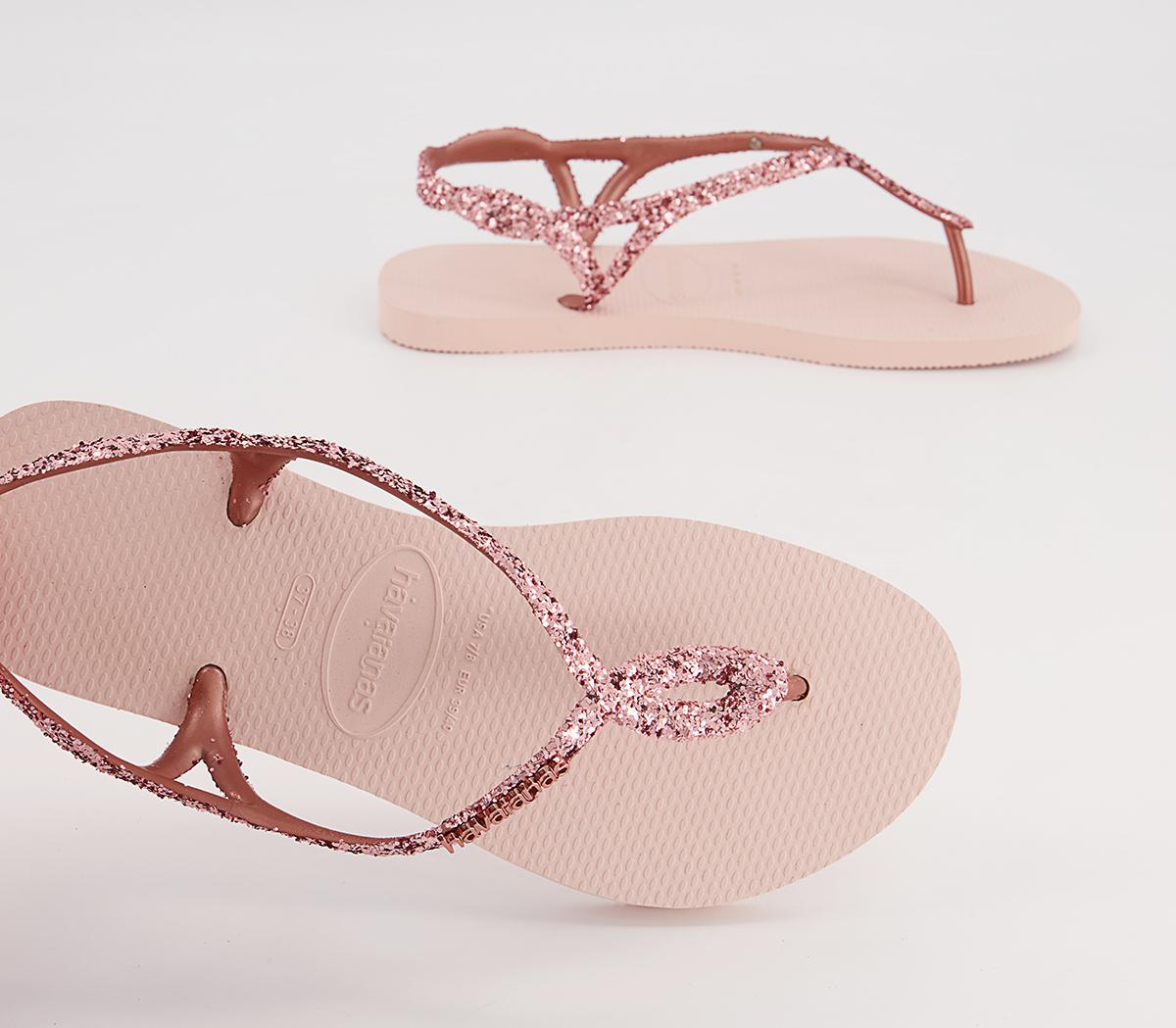 Havaianas Luna Premium II Flip Flops Havaianas Luna Premium II Flip Flops Ballet Rose Pink Retro