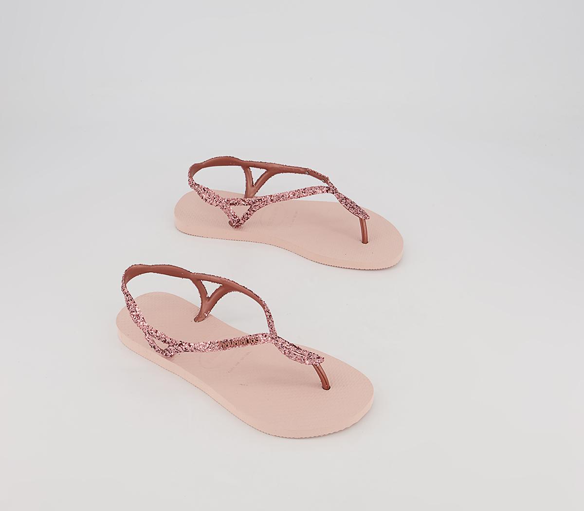 Havaianas Luna Premium II Flip Flops Havaianas Luna Premium II Flip Flops Ballet Rose Pink Retro