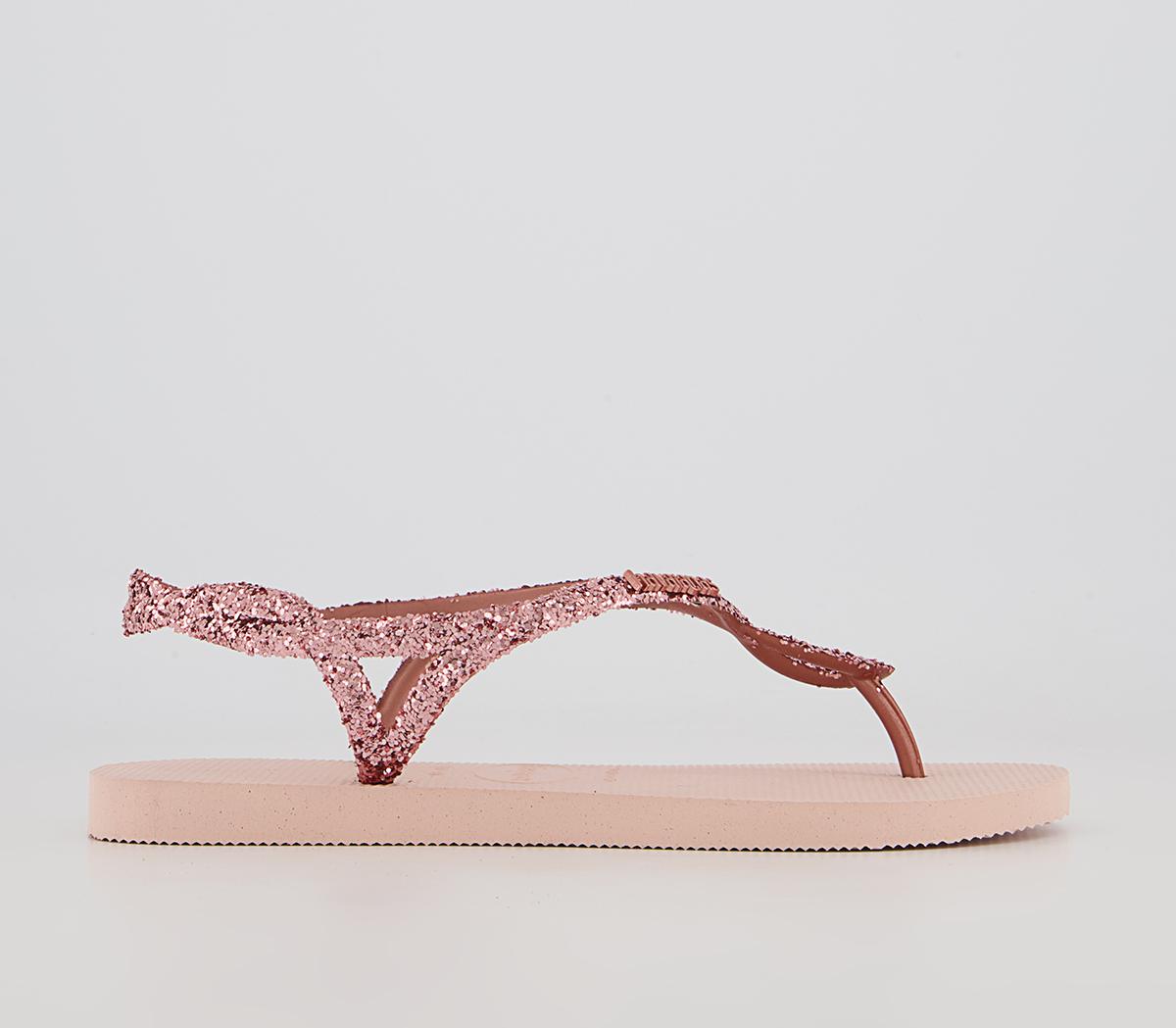 Havaianas Luna Premium II Flip Flops Havaianas Luna Premium II Flip Flops Ballet Rose Pink Retro