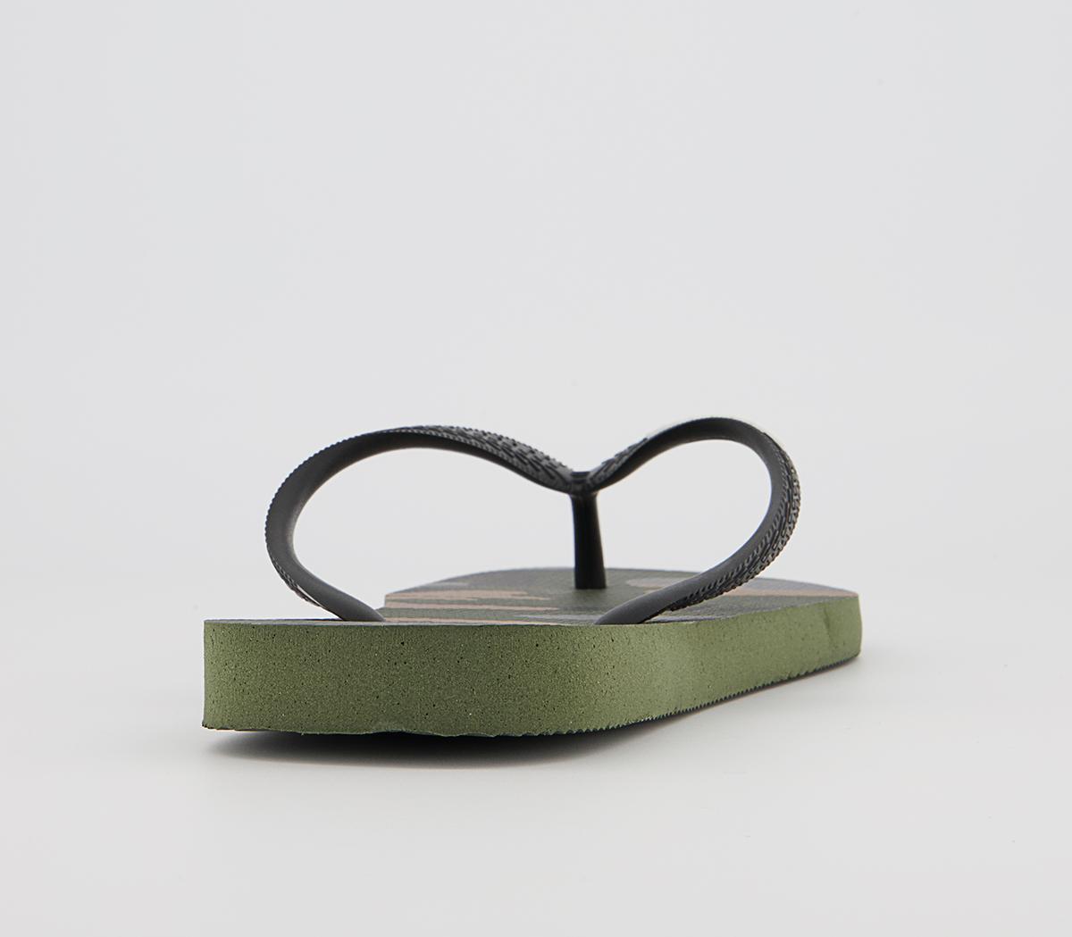 Havaianas Top Camo Flip Flops Havaianas Top Camo Flip Flops Green