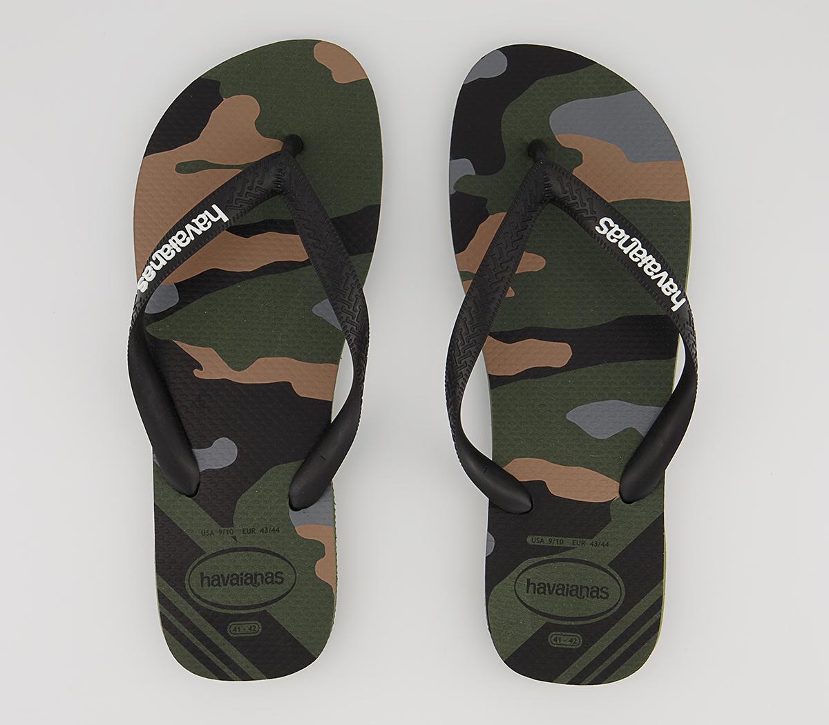 Havaianas Top Camo Flip Flops Havaianas Top Camo Flip Flops Green