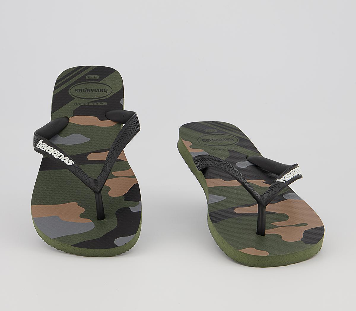 Havaianas Top Camo Flip Flops Havaianas Top Camo Flip Flops Green
