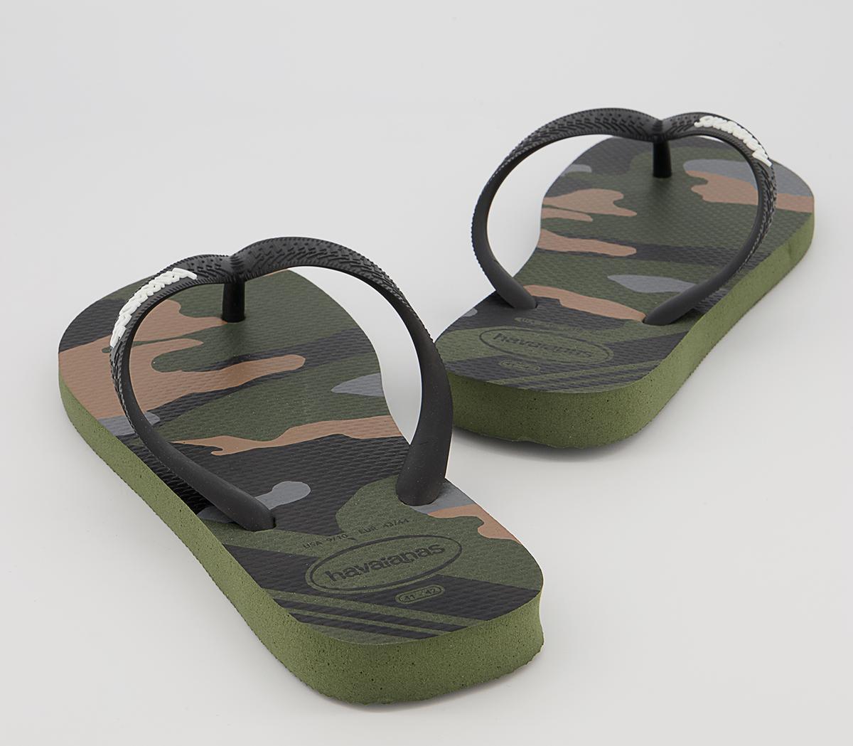 Havaianas Top Camo Flip Flops Havaianas Top Camo Flip Flops Green