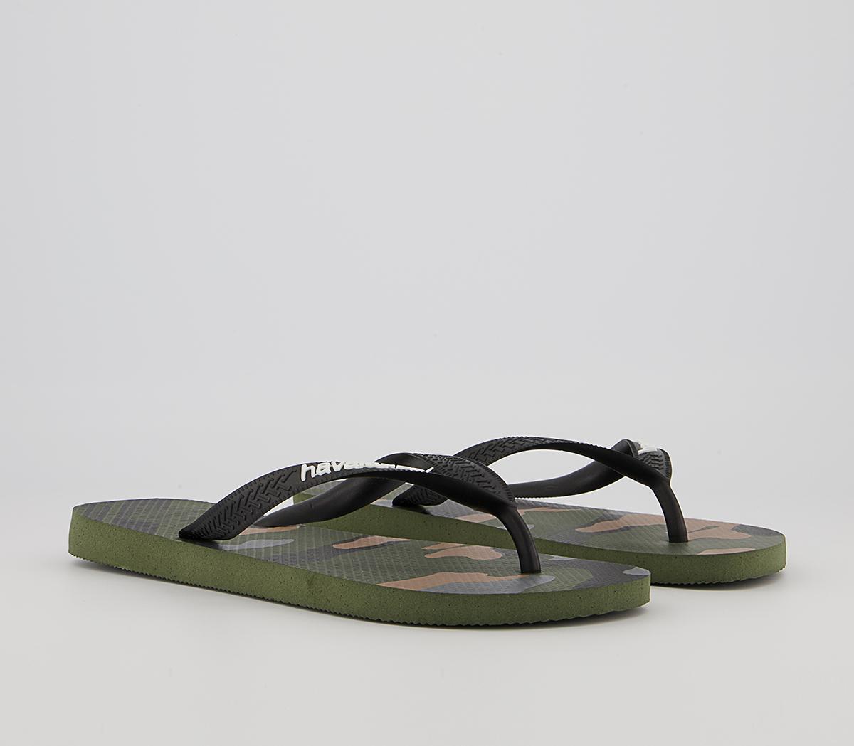 Havaianas Top Camo Flip Flops Havaianas Top Camo Flip Flops Green