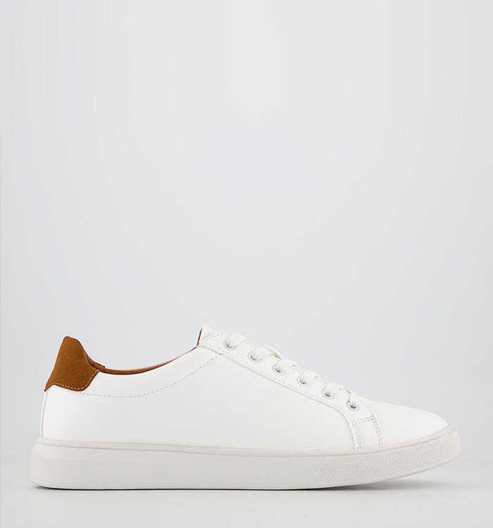 OFFICE Chapel Lace To Toe Sneakers White