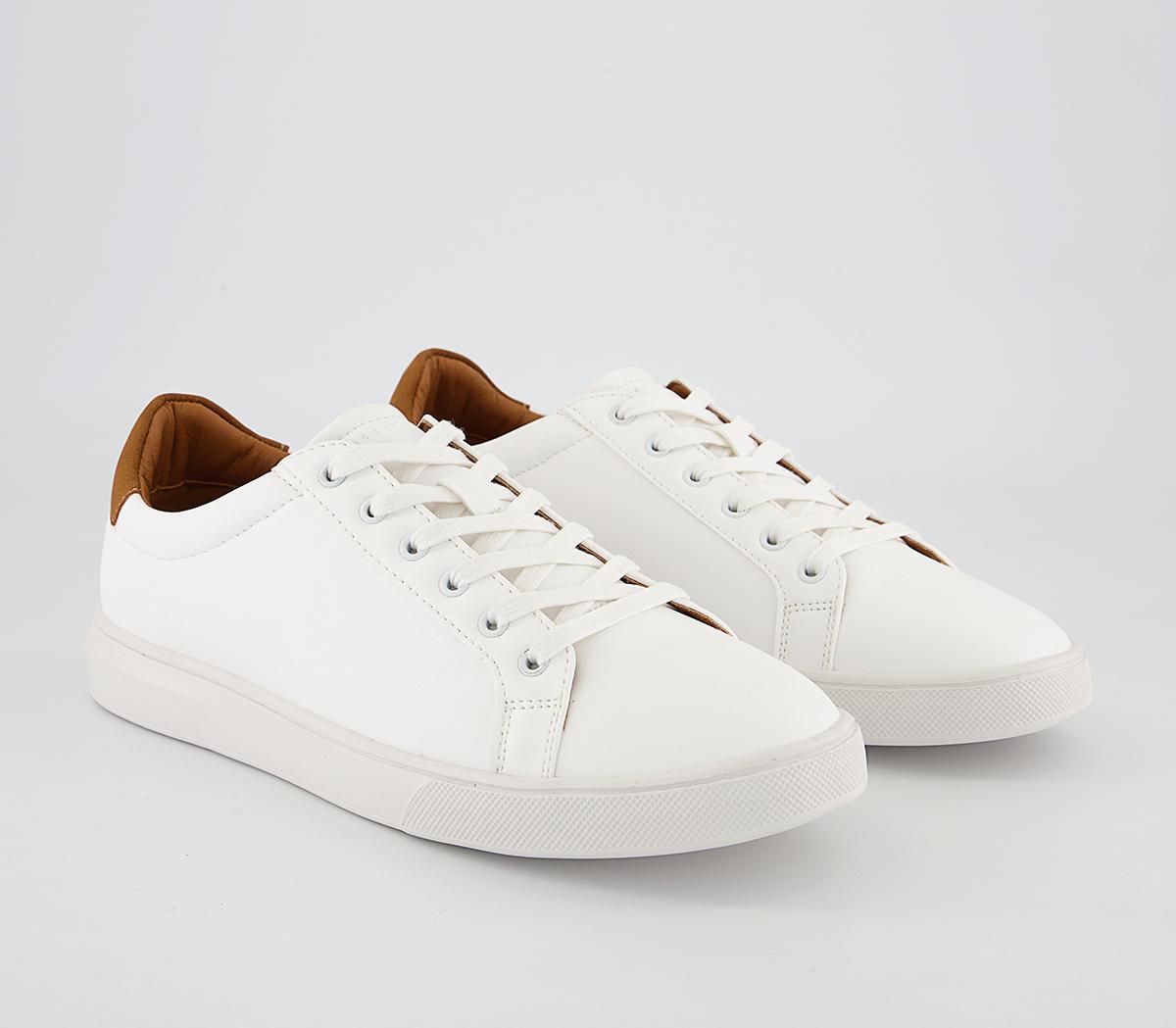 OFFICE Chapel Lace To Toe Sneakers White - Men's Casual Shoes