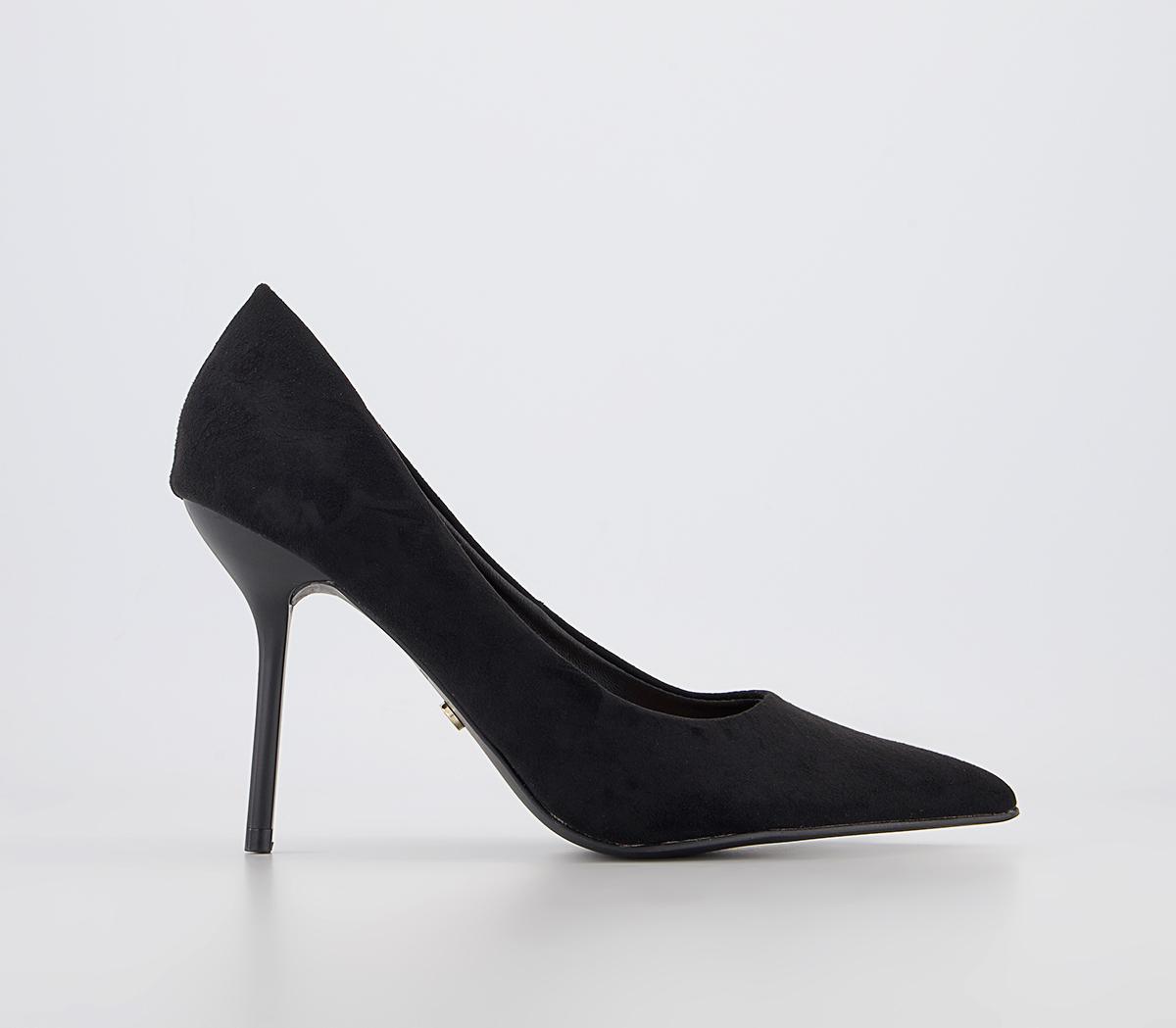 Black Mid Heel Court main image 0