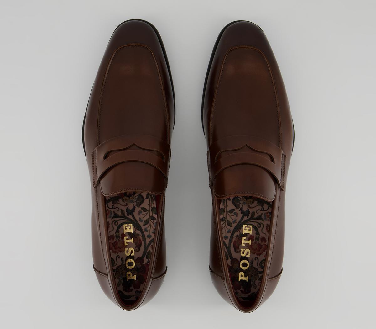 Office Pembroke Saddle Loafers Office Pembroke Saddle Loafers Tan Leather