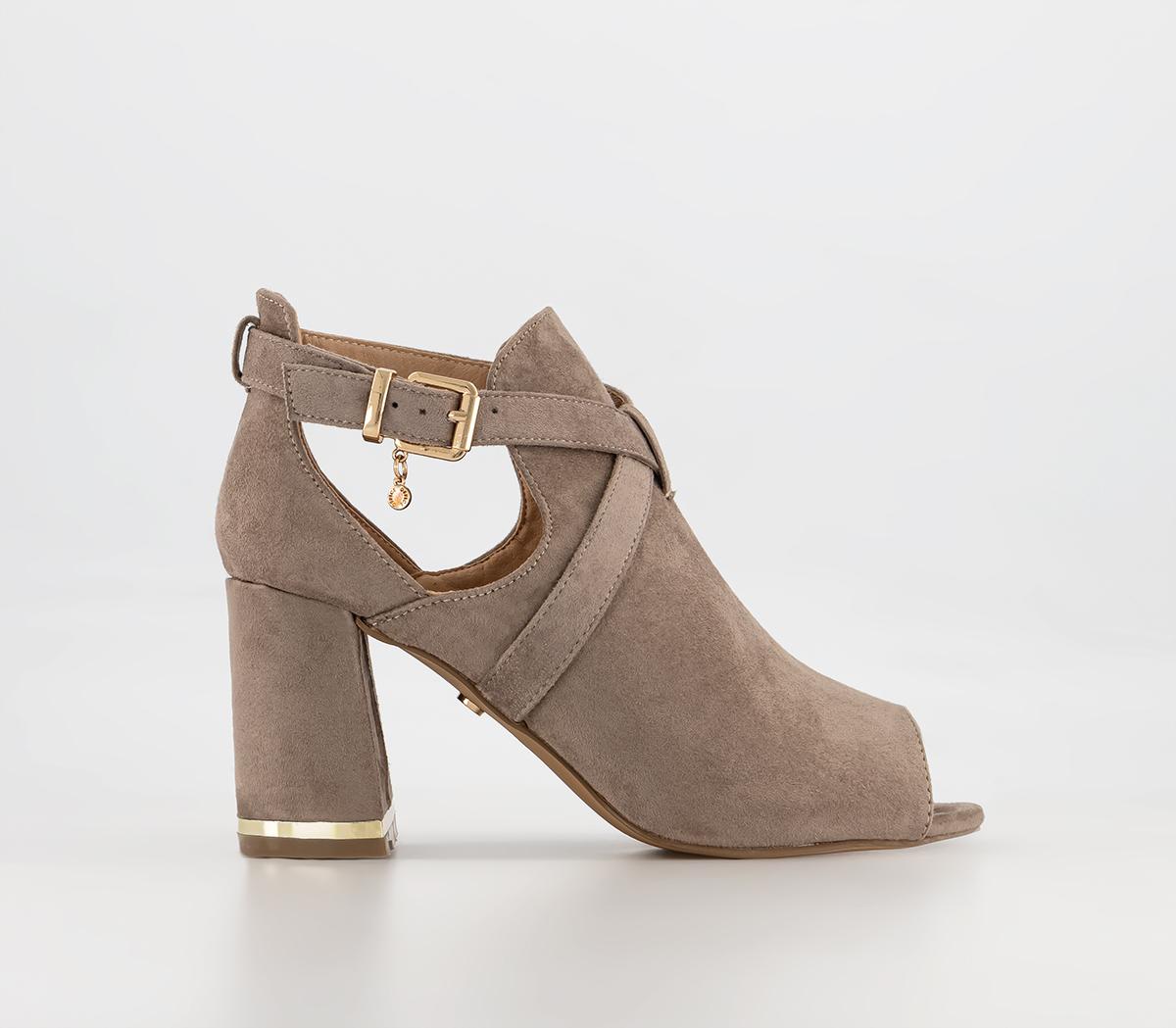 women's molly peep toe bootie