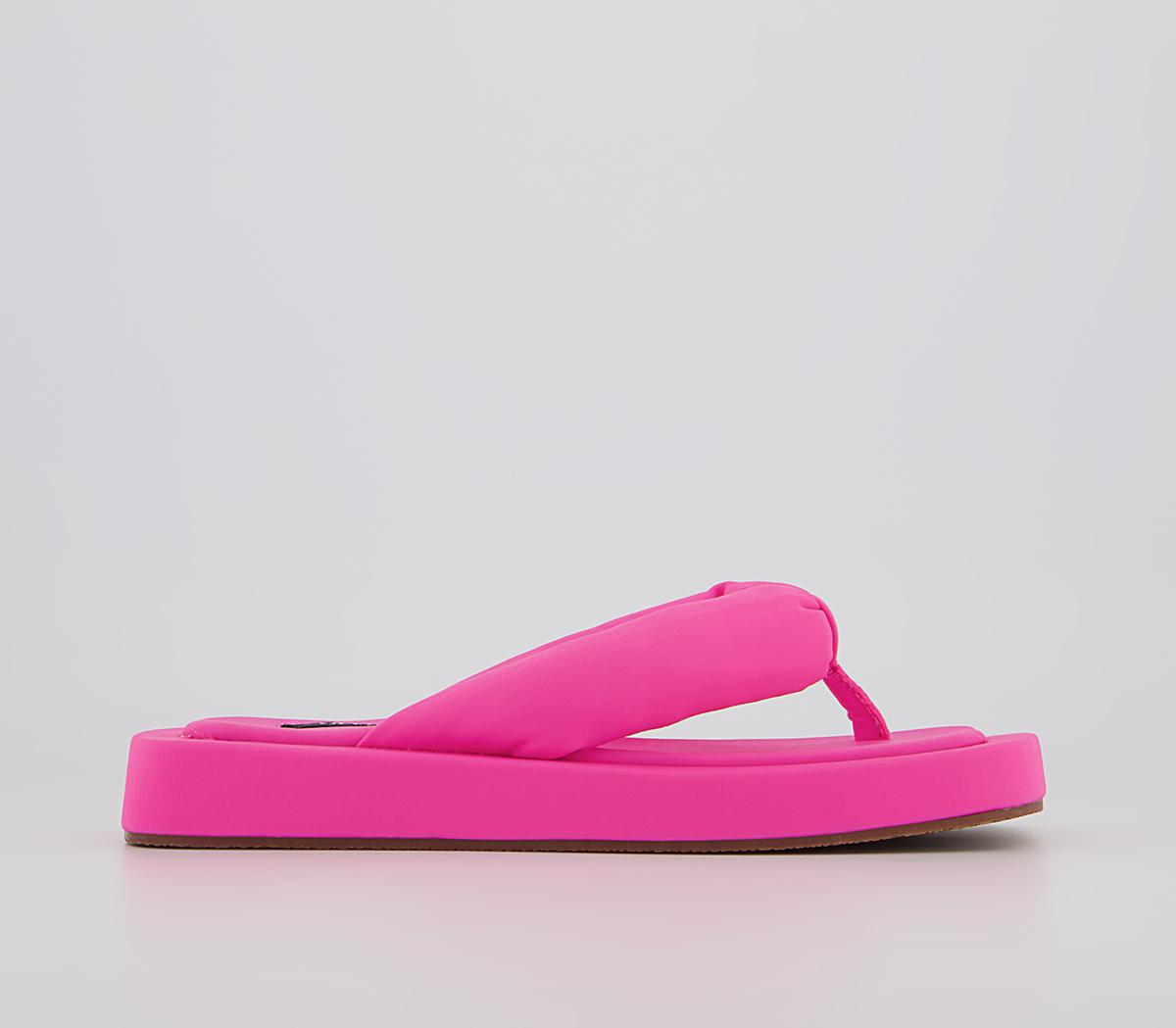 Office Sala Padded Sole Thong Sandals Office Sala Padded Sole Thong Sandals Pink