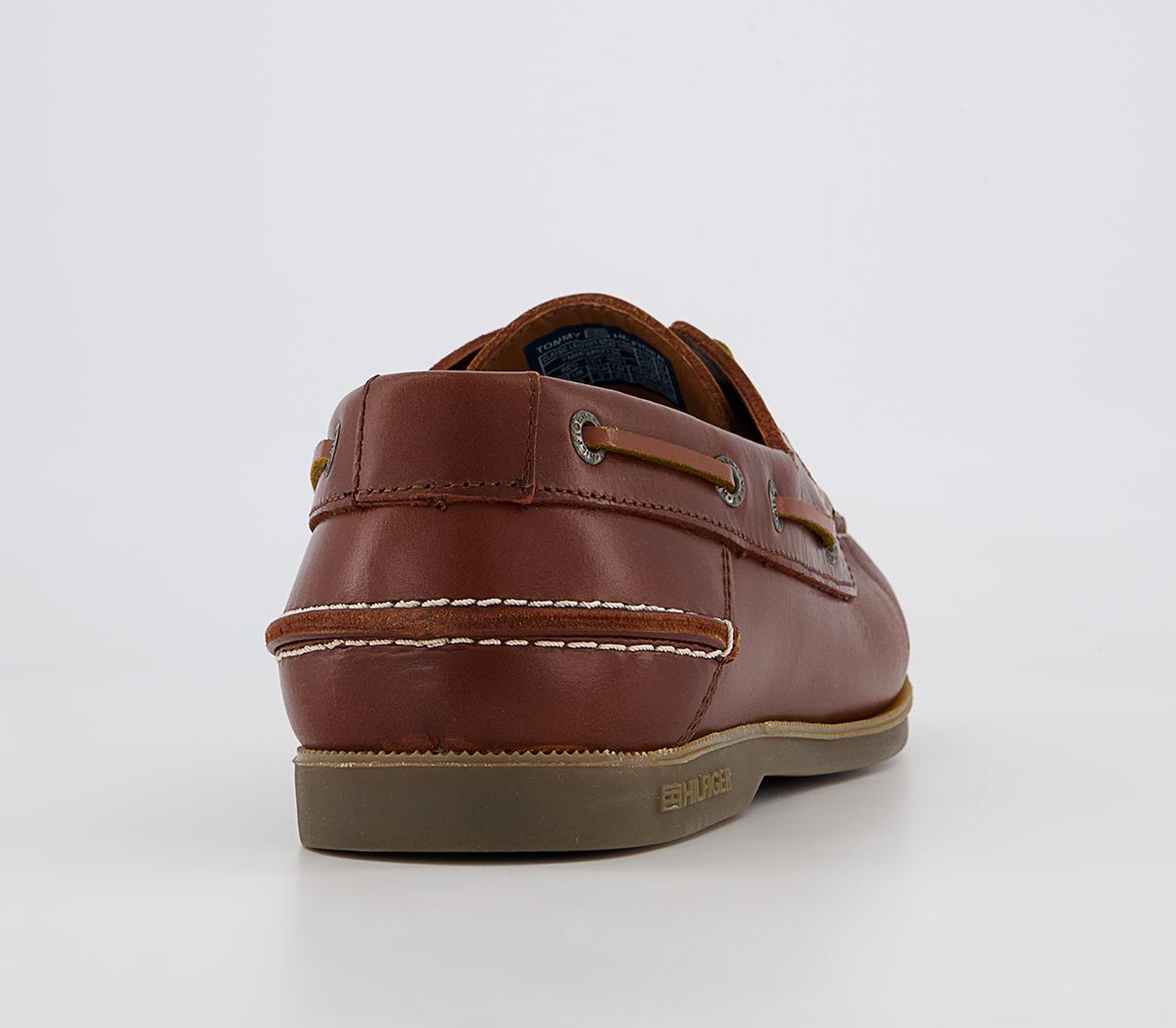 Tommy Hilfiger Classic Boat Shoes Tommy Hilfiger Classic Boat Shoes Winter Cognac