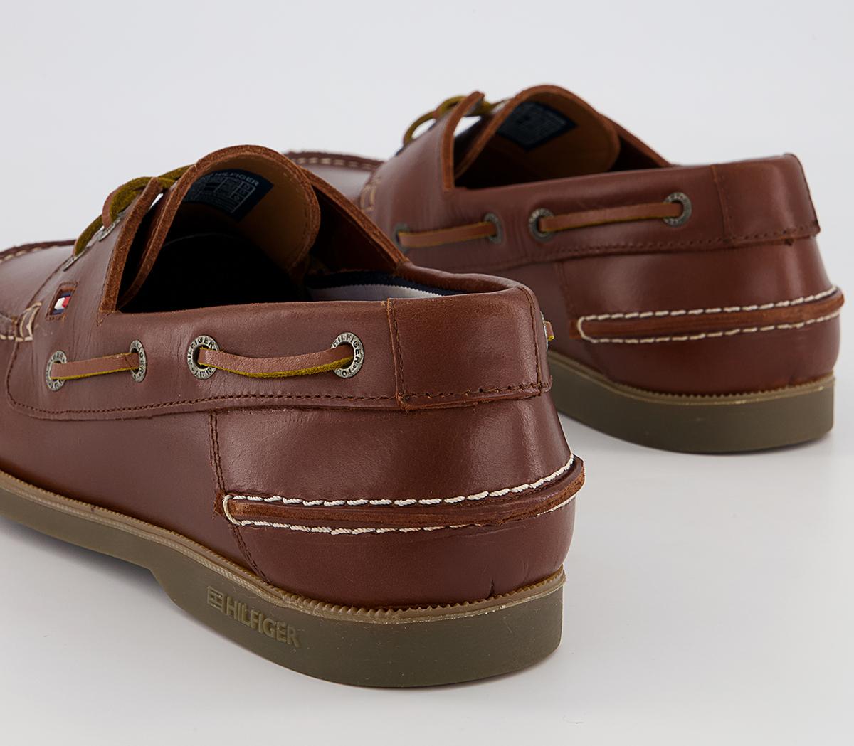 Tommy Hilfiger Classic Boat Shoes Tommy Hilfiger Classic Boat Shoes Winter Cognac