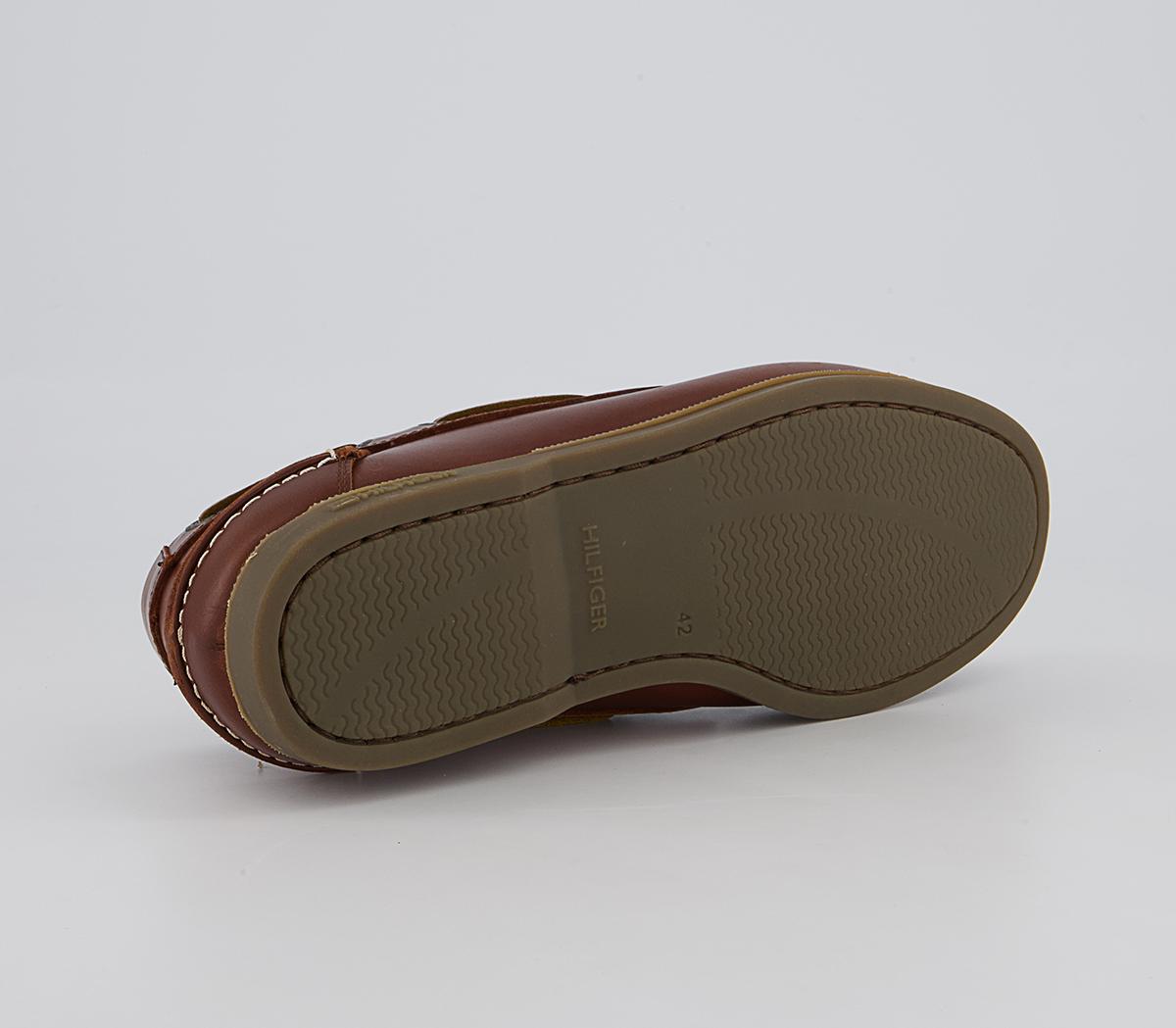 Tommy Hilfiger Classic Boat Shoes Tommy Hilfiger Classic Boat Shoes Winter Cognac
