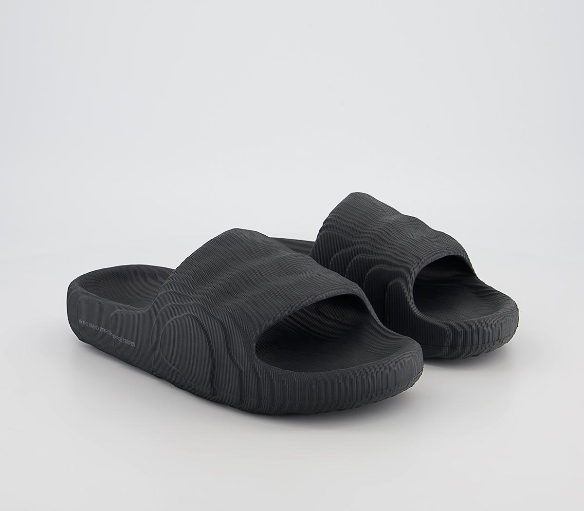 adidas Adilette 22 Sliders adidas Adilette 22 Sliders Carbon Carbon