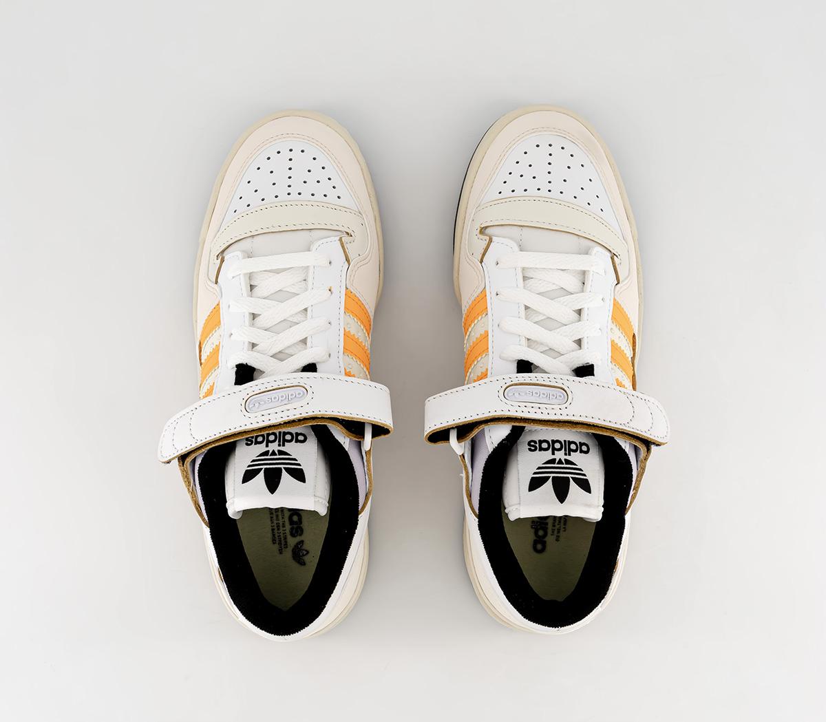 adidas Forum 84 Low W Trainers Off White Orange Rust Purple Tint 