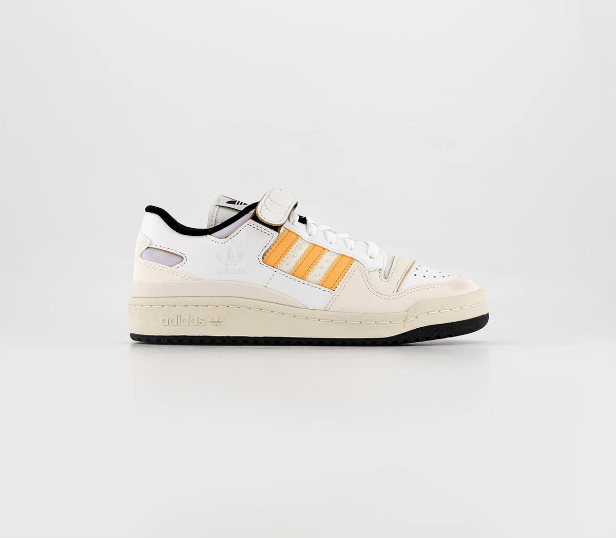 adidasForum 84 Low W Trainers Off White Orange Rust Purple Tint