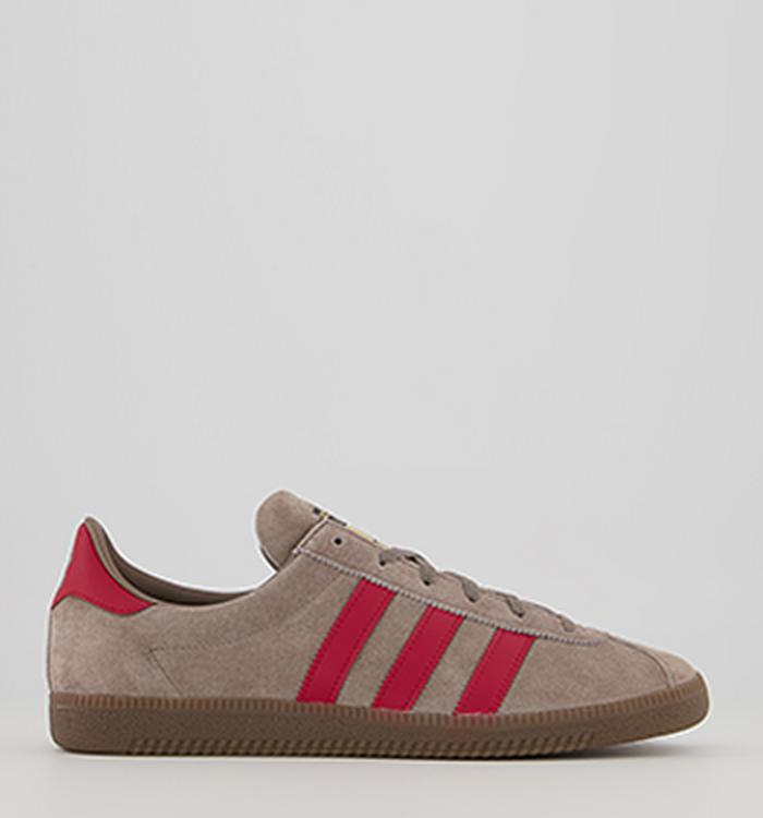 adidas Lone Star Trainers Brown Red