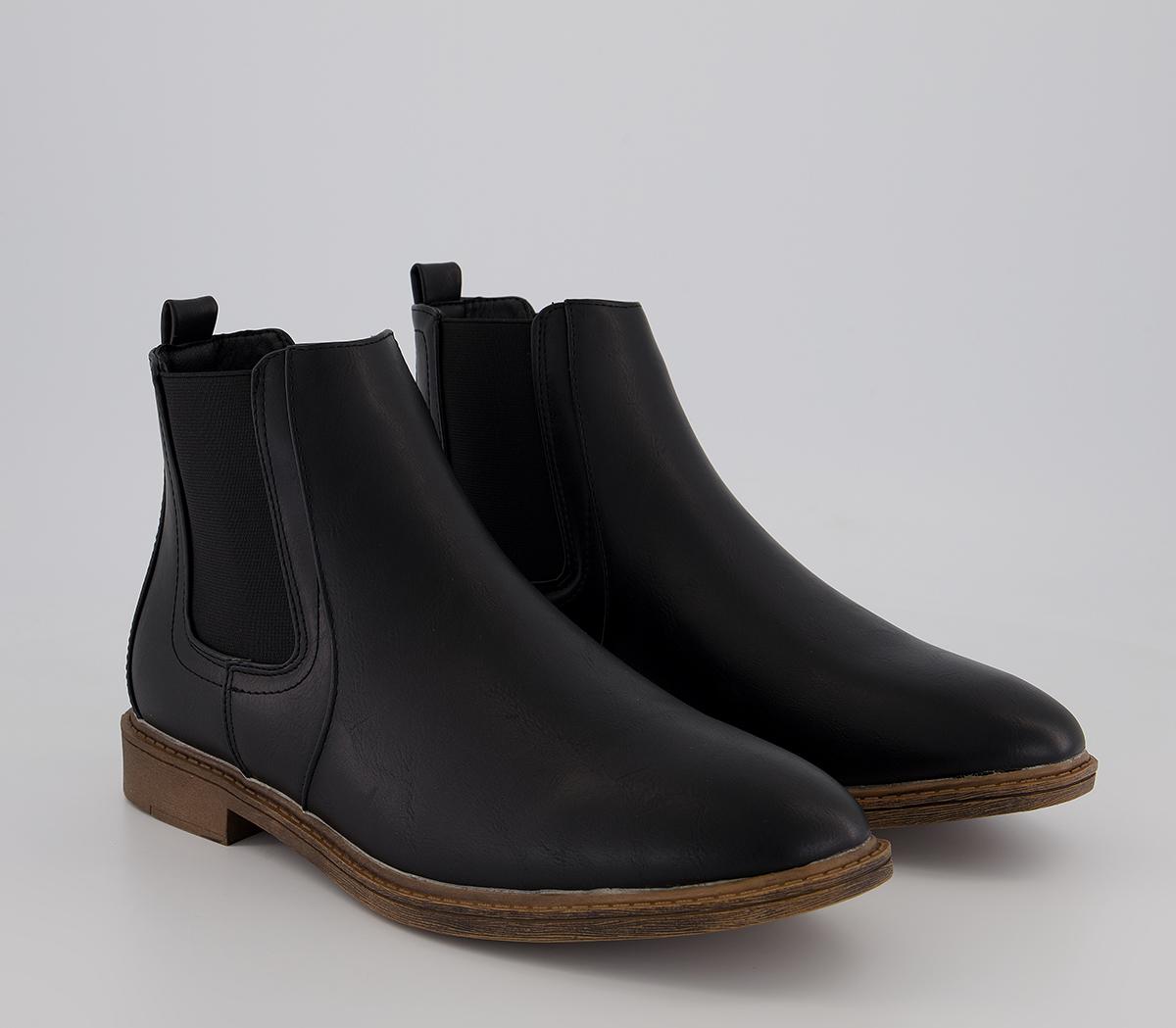 Office Bruce Chelsea Boots Black Mens Boots 4312